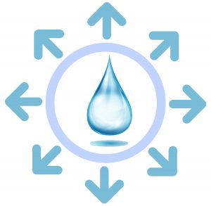 Water Droplet-Expansion
