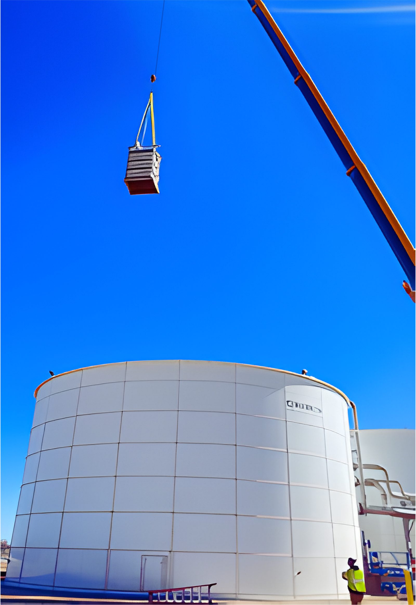 Commercial infrastructure installation