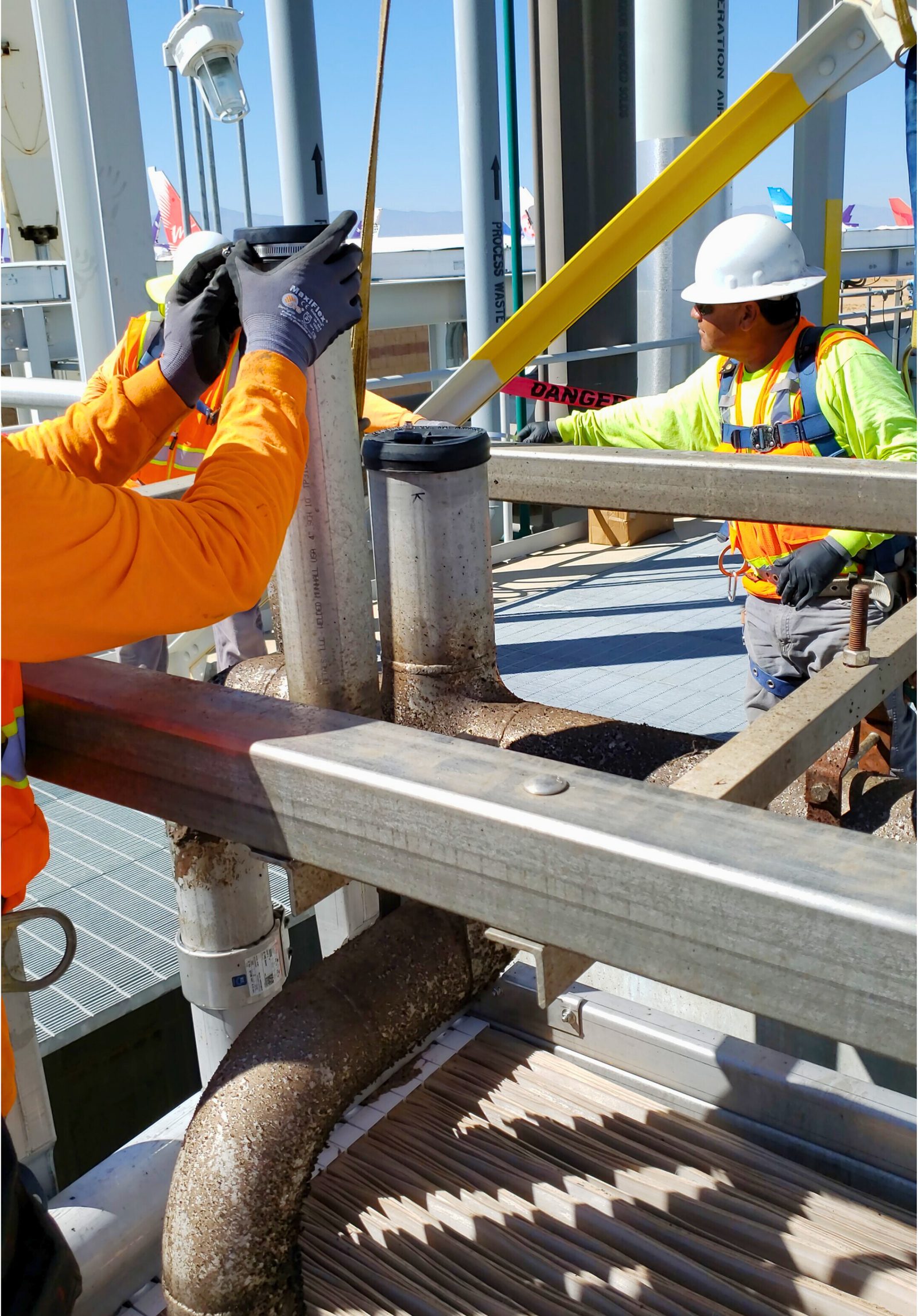 EPC construction team on site
