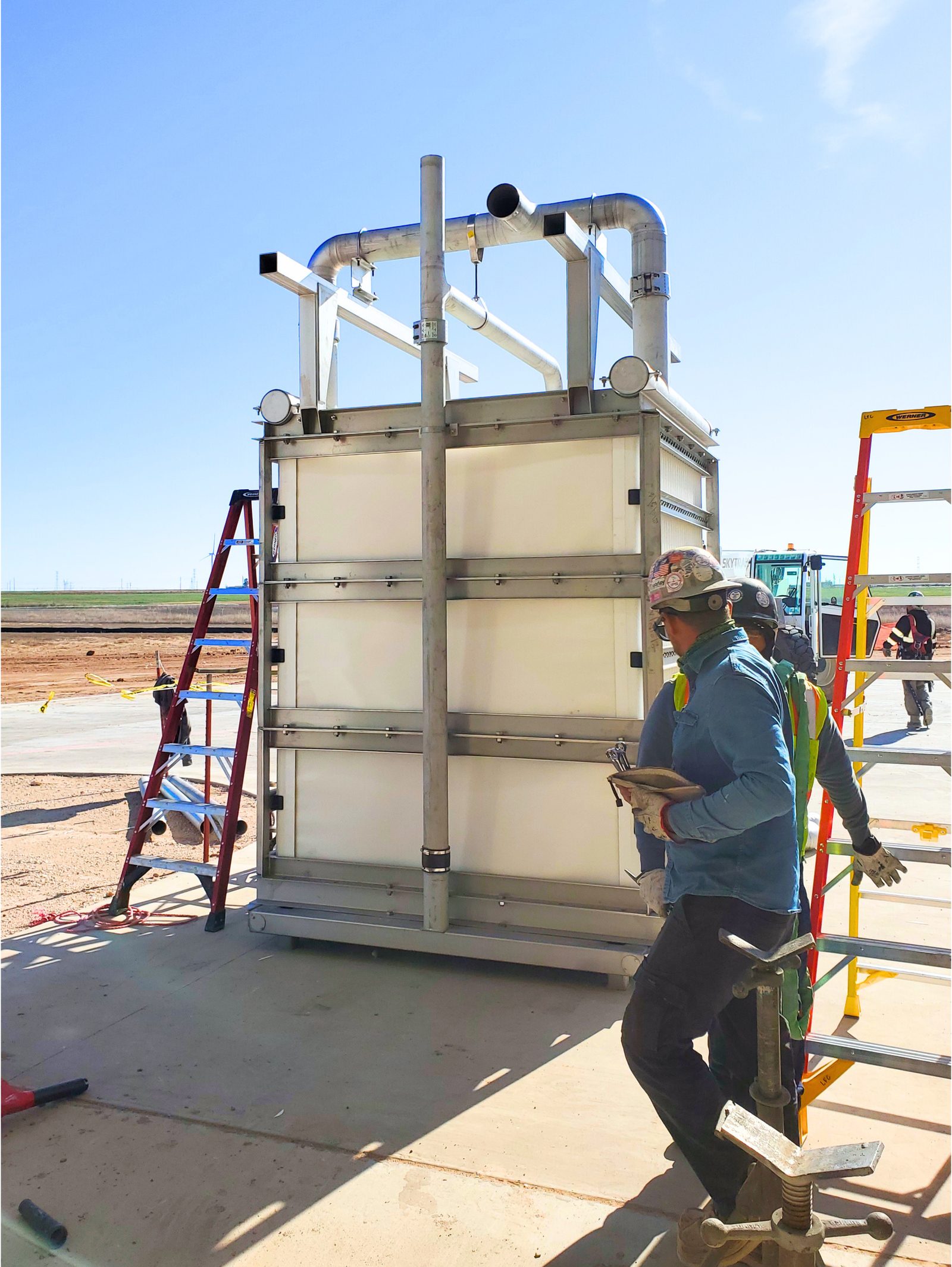 Fibracast field service technician