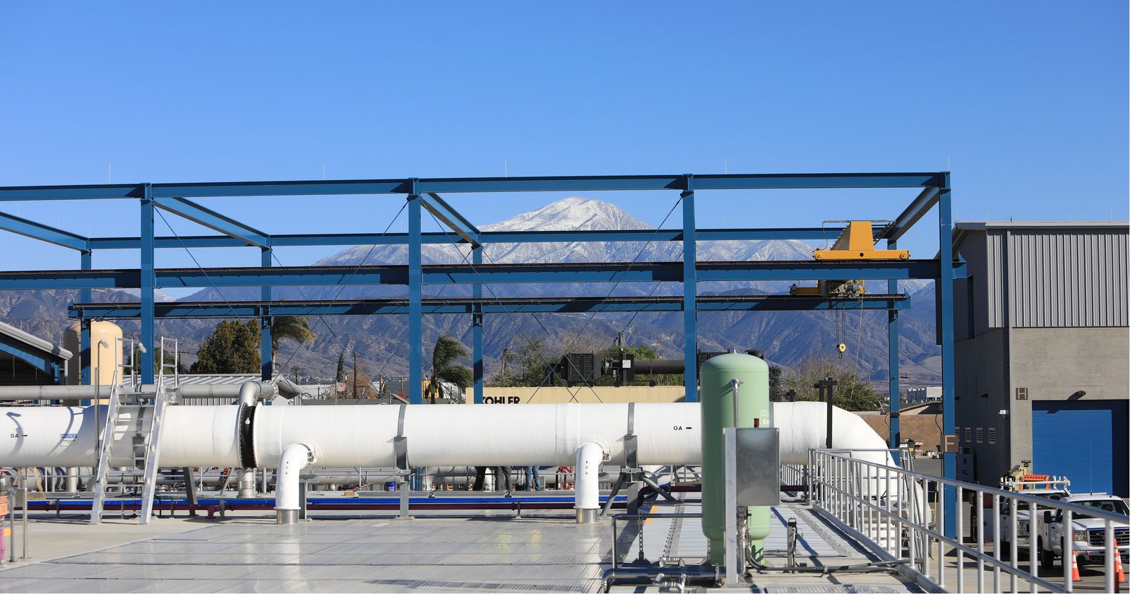 Fibracast membrane bioreactor facility